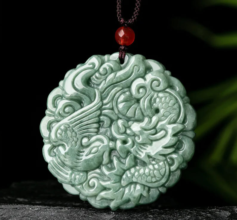 Ngọc mang biểu tượng của sự viên mãn và sum vầy