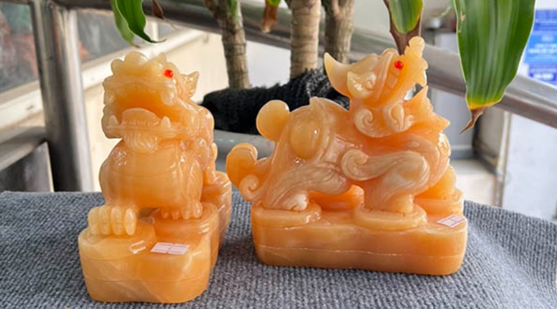 Tượng tỳ hưu ngọc - biểu tượng của tài lộc, may mắn